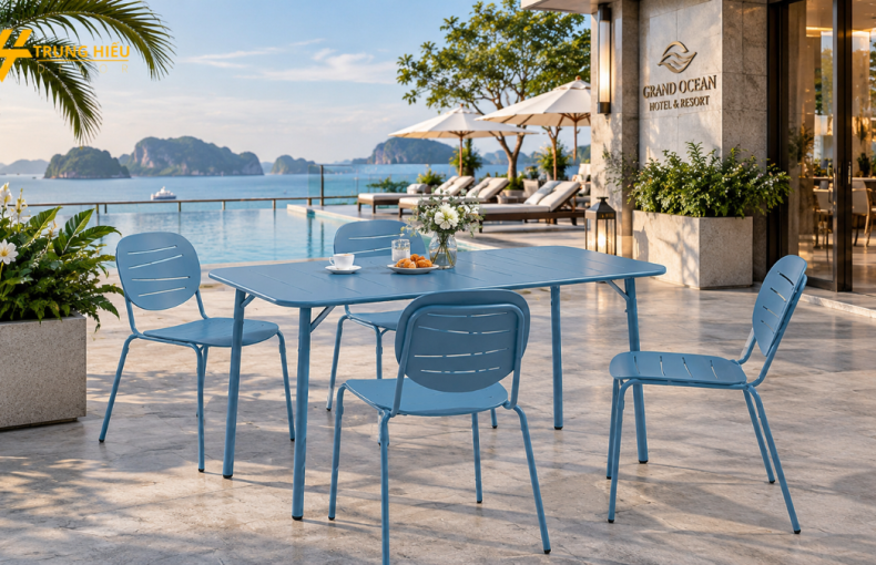 Bí quyết chọn ghế sắt cafe bền đẹp, tối ưu chi phí