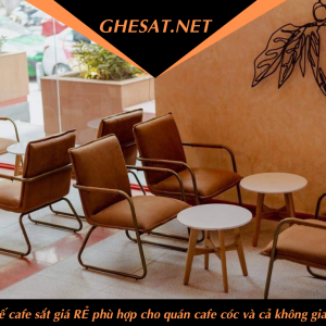 Địa chỉ cung ứng bàn ghế sắt cafe GIÁ RẺ tại Bình Dương