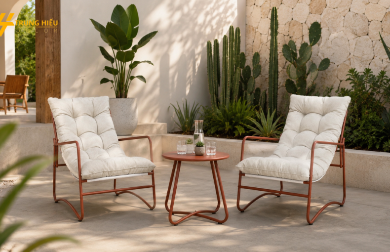 Điểm danh 4 mẫu nội thất sắt hot nhất tại Trung Hiếu Decor