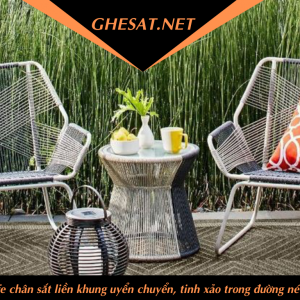 Mẫu bàn ghế cafe chân sắt đa dạng, ấn tượng và GIÁ TỐT